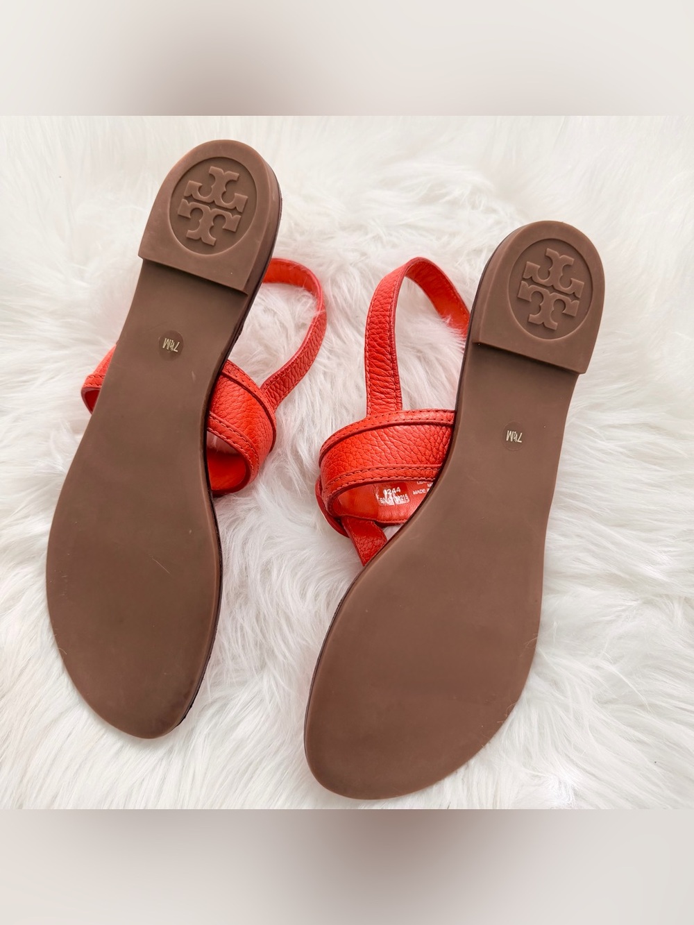 NWOT Tory Burch Selma Slingback T‑Strap Sandals - Picture 7 of 8